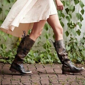 BED STU Manchester Distressed Leather Riding Boots BEDSTU Size 7